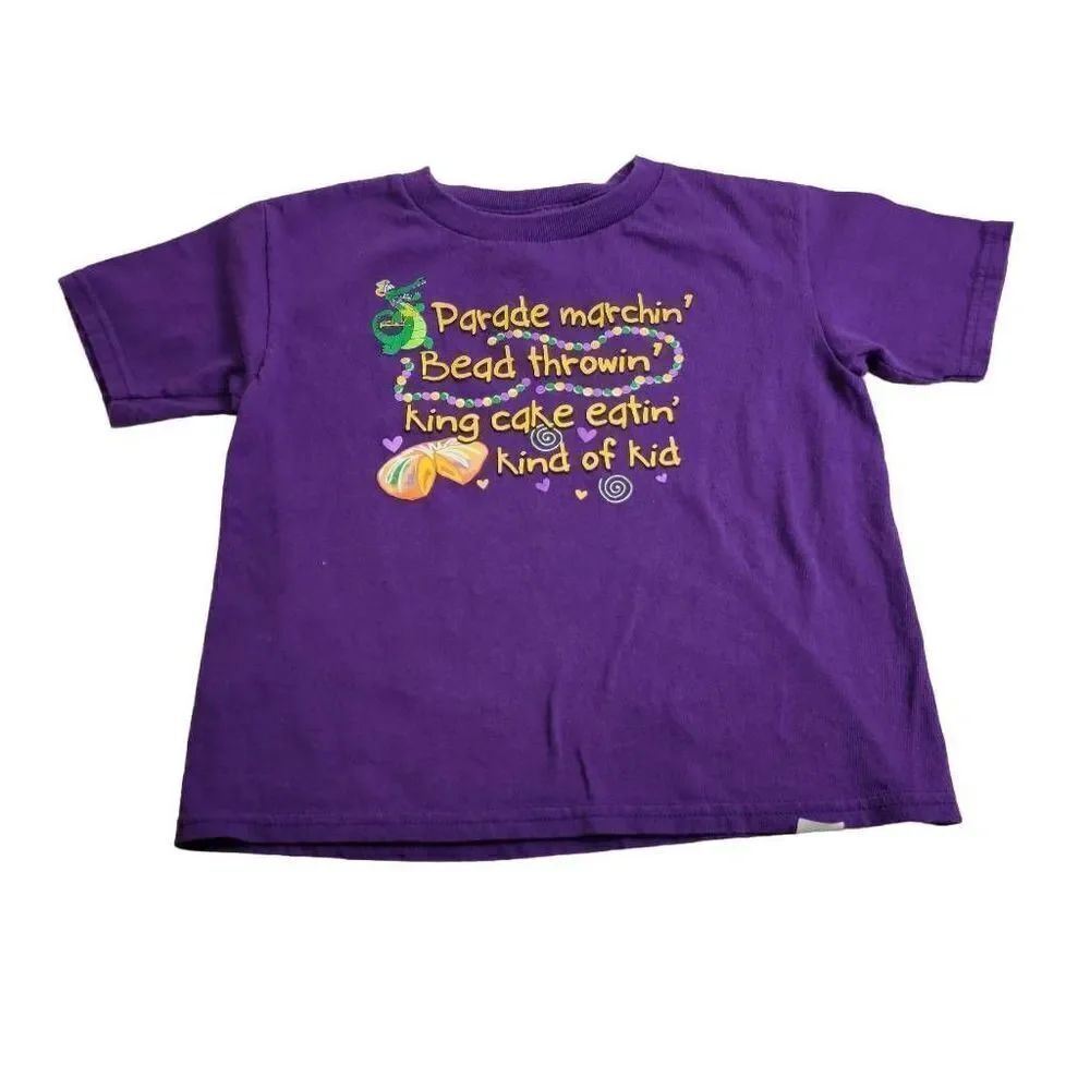 Mardi Gras shirt 3T